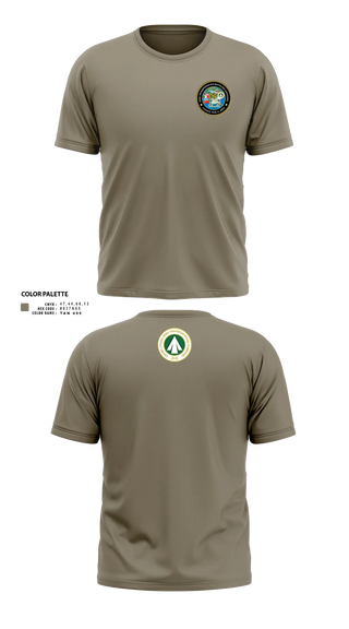 839th Trans Bn 74419030 Short Sleeve Performance Shirt - 30