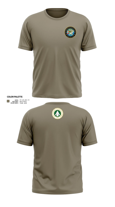 839th Trans Bn 74419030 Short Sleeve Performance Shirt - 30