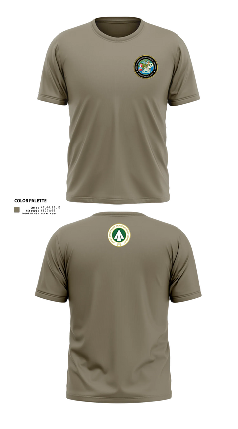 839th Trans Bn 74419030 Short Sleeve Performance Shirt - 30