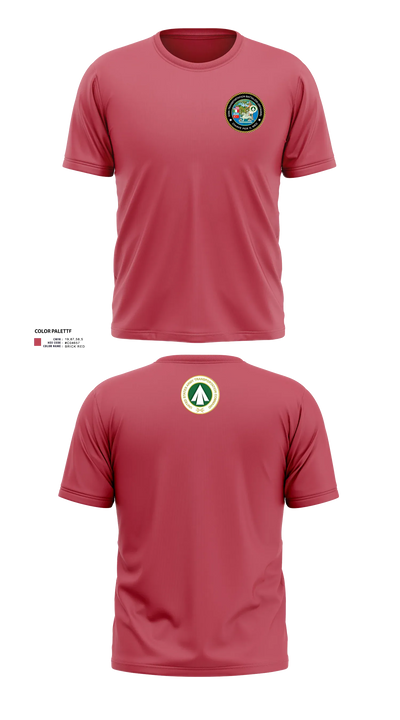 839th Trans Bn 74419030 Short Sleeve Performance Shirt - 33