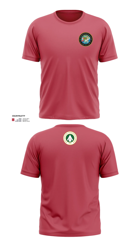 839th Trans Bn 74419030 Short Sleeve Performance Shirt - 33
