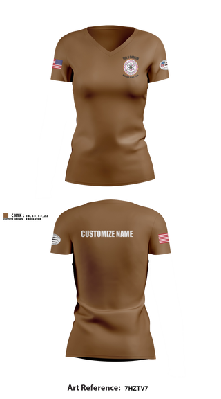 NRMD KB 105.3 Women's Short Sleeve V-neck Shirt - 11