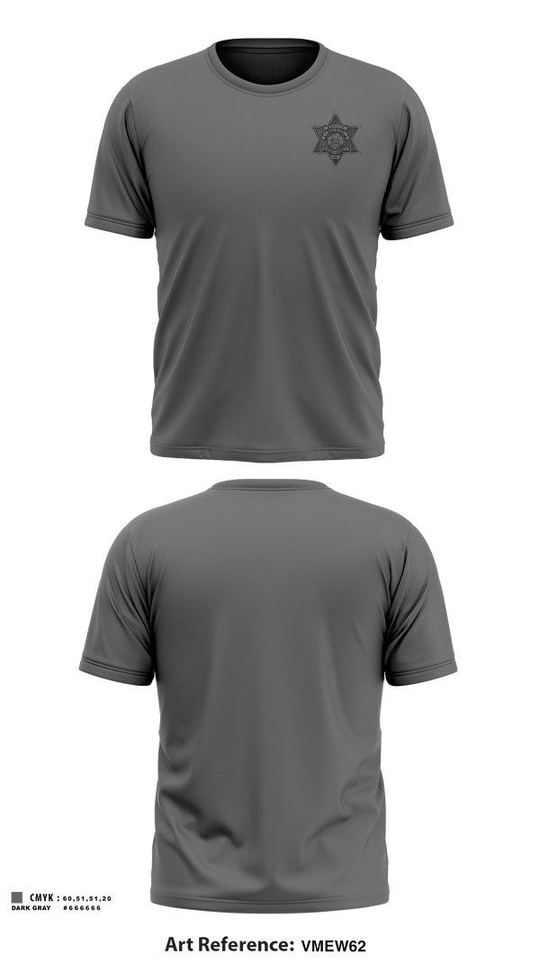 Wetzel County Sheriff Old School Cotton Shirt - 21