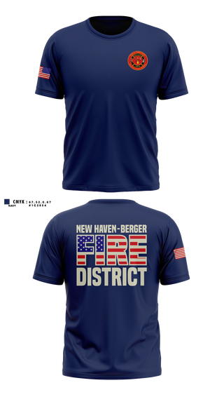 NEW HAVEN - BERGER FIRE DISTRICT Old School Cotton Feel Shirt - 11