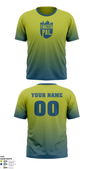 Detroit PAL 49573768 Short Sleeve Performance Shirt - 31