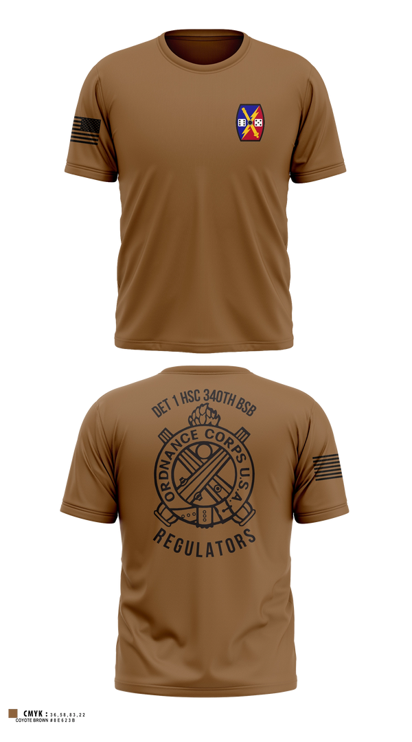 DET 1 HSC 340TH BSB 67700154 Old School Cotton Feel Shirt - 102