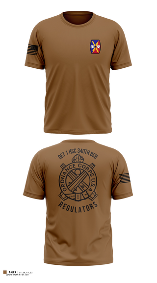 DET 1 HSC 340TH BSB 67700154 Short Sleeve Performance Shirt - 102
