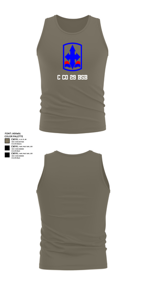 Tank Top, C co 29 BSB, , Teamtime, Team time, sublimation, custom sports apparel, team uniforms, spirit wear, spiritwear, sports uniforms, custom shirts, team store, custom team store, fundraiser sports, apparel fundraiser