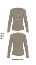 Investigator 95146404 Women's Long Sleeve V-neck Shirt - 62