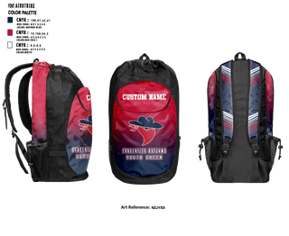 Gear Bag, Saugerties Outlaws Youth Football, Football, Teamtime, Team time, sublimation, custom sports apparel, team uniforms, spirit wear, spiritwear, sports uniforms, custom shirts, team store, custom team store, fundraiser sports, apparel fundraiser