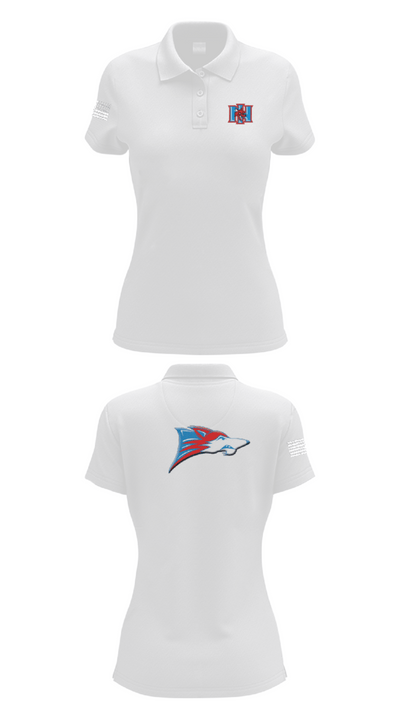 North Iredell High School Volleyball 34640851 Women's Short Sleeve Performance Polo  - 17