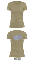 1/4 5379335 Women's Short Sleeve V-neck Shirt - 88