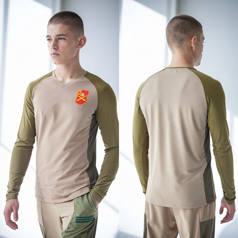Long Sleeve Performance Shirt, Bravo Battery, 6th Battalion, 10th Field Artillery, , Teamtime, Team time, sublimation, custom sports apparel, team uniforms, spirit wear, spiritwear, sports uniforms, custom shirts, team store, custom team store, fundraiser sports, apparel fundraiser