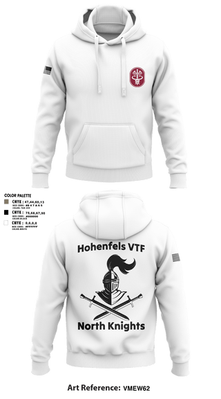 Hoodie, Hohenfels VTF, Army, Teamtime, Team time, sublimation, custom sports apparel, team uniforms, spirit wear, spiritwear, sports uniforms, custom shirts, team store, custom team store, fundraiser sports, apparel fundraiser
