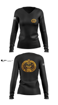 DS Davis 5549191 Women's Long Sleeve V-neck Shirt - 2