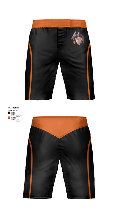 Black Knights 19410251 Fight Shorts - 1