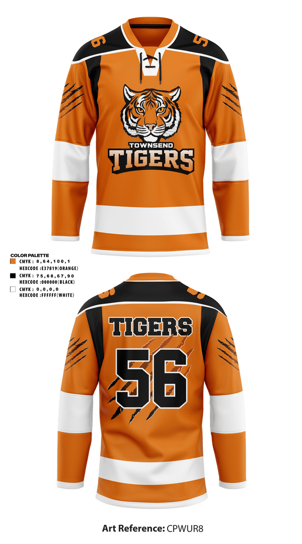 IMPACT RINGETTE SPRING 2023 Hockey Jersey -20