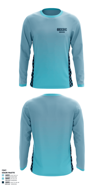OECDC 95355973 Long Sleeve Performance Shirt - 1