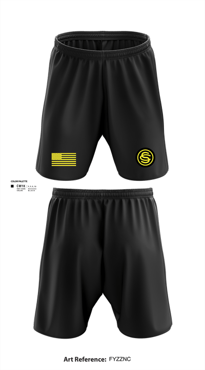 OCS 117th RTI 76770798 Athletic Shorts With Pockets - 2