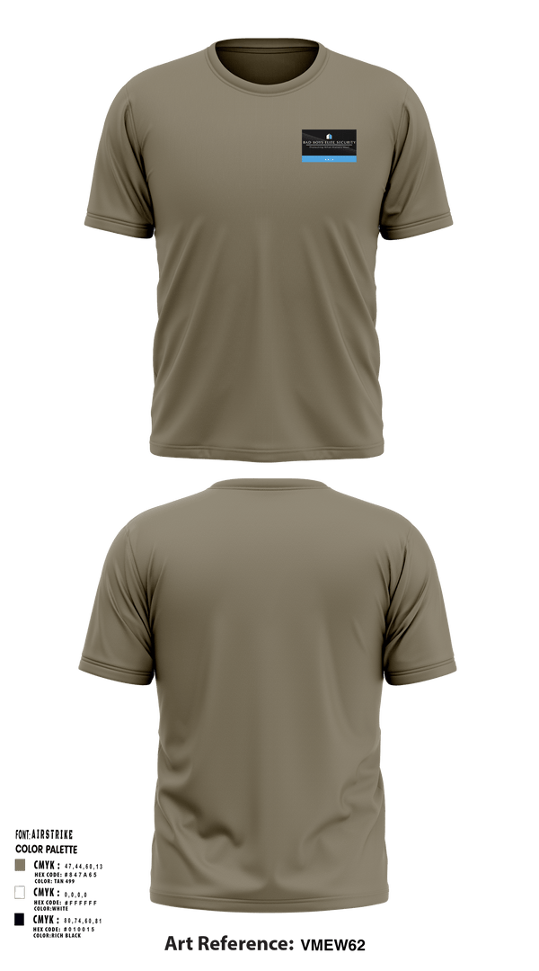 Bad Boys Elite SecurityBad Boys Elite Security 16850086 Short Sleeve Performance Shirt - 1