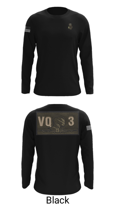 VQ-3 DET TRVS 52792969 Long Sleeve Performance Shirt - 25