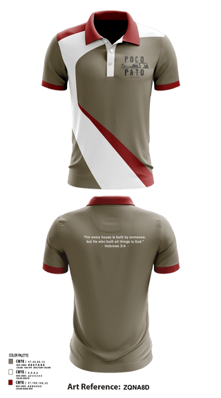 Short Sleeve Performance Polo, Poco Pato, , Teamtime, Team time, sublimation, custom sports apparel, team uniforms, spirit wear, spiritwear, sports uniforms, custom shirts, team store, custom team store, fundraiser sports, apparel fundraiser