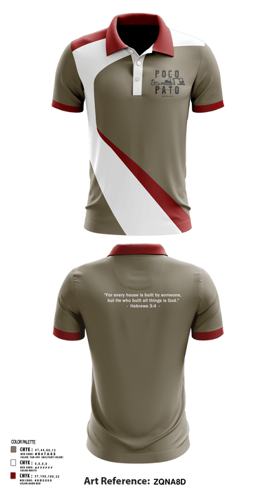 Poco Pato 71914632 Short Sleeve Performance Polo - 1