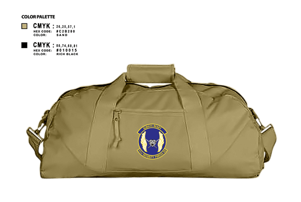 Duffle Bag, 51SFS Metal Tigers, Air Force, Teamtime, Team time, sublimation, custom sports apparel, team uniforms, spirit wear, spiritwear, sports uniforms, custom shirts, team store, custom team store, fundraiser sports, apparel fundraiser
