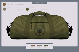 Duffle Bag, , National Guard, Teamtime, Team time, sublimation, custom sports apparel, team uniforms, spirit wear, spiritwear, sports uniforms, custom shirts, team store, custom team store, fundraiser sports, apparel fundraiser