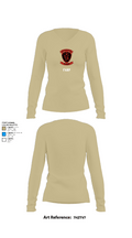 FARP 36719357 Women's Long Sleeve V-neck Shirt - 82
