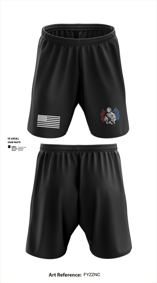 Athletic Shorts With Pockets, 5th special forces group, Army, Teamtime, Team time, sublimation, custom sports apparel, team uniforms, spirit wear, spiritwear, sports uniforms, custom shirts, team store, custom team store, fundraiser sports, apparel fundraiser