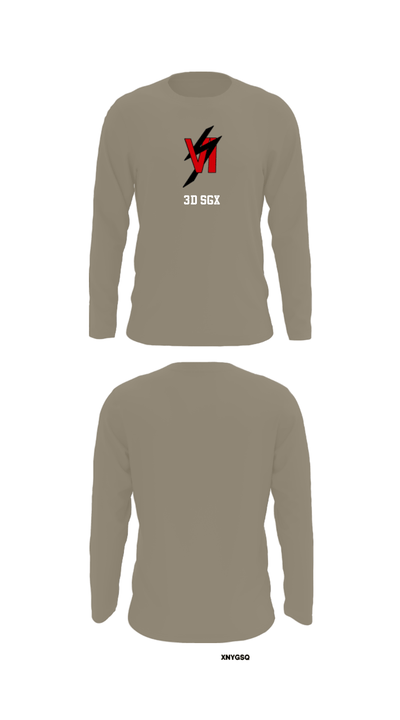 3d SGX 10101271 Long Sleeve Performance Shirt - 72