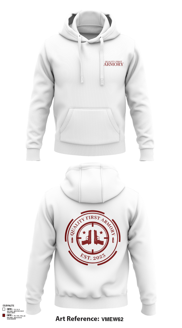 Hoodie, QUALITY FIRST ARMORY, , Teamtime, Team time, sublimation, custom sports apparel, team uniforms, spirit wear, spiritwear, sports uniforms, custom shirts, team store, custom team store, fundraiser sports, apparel fundraiser