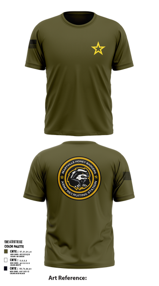 Short Sleeve Performance Shirt, Maryville Honeybadger, Army, Teamtime, Team time, sublimation, custom sports apparel, team uniforms, spirit wear, spiritwear, sports uniforms, custom shirts, team store, custom team store, fundraiser sports, apparel fundraiser