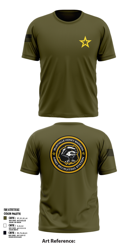 Short Sleeve Performance Shirt, Maryville Honeybadger, Army, Teamtime, Team time, sublimation, custom sports apparel, team uniforms, spirit wear, spiritwear, sports uniforms, custom shirts, team store, custom team store, fundraiser sports, apparel fundraiser