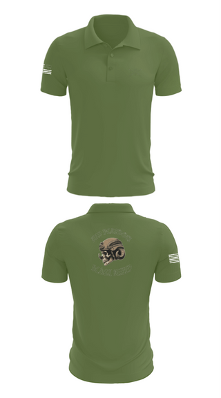 Short Sleeve Performance Polo, Delta company 114, Army, Teamtime, Team time, sublimation, custom sports apparel, team uniforms, spirit wear, spiritwear, sports uniforms, custom shirts, team store, custom team store, fundraiser sports, apparel fundraiser