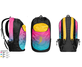 Gear Bag, Acreage Girls Flag Football, Football, Teamtime, Team time, sublimation, custom sports apparel, team uniforms, spirit wear, spiritwear, sports uniforms, custom shirts, team store, custom team store, fundraiser sports, apparel fundraiser