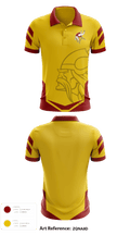 Mission Valley Senior High School Volleyball 58304550 Short Sleeve Performance Polo - 2