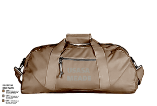 Duffle Bag, USASA Meade, Army, Teamtime, Team time, sublimation, custom sports apparel, team uniforms, spirit wear, spiritwear, sports uniforms, custom shirts, team store, custom team store, fundraiser sports, apparel fundraiser