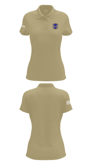 Women's Short Sleeve Performance Polo, 51SFS Metal Tigers, Air Force, Teamtime, Team time, sublimation, custom sports apparel, team uniforms, spirit wear, spiritwear, sports uniforms, custom shirts, team store, custom team store, fundraiser sports, apparel fundraiser