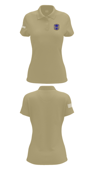 51SFS Metal Tigers 2477629 Women's Short Sleeve Performance Polo  - 95