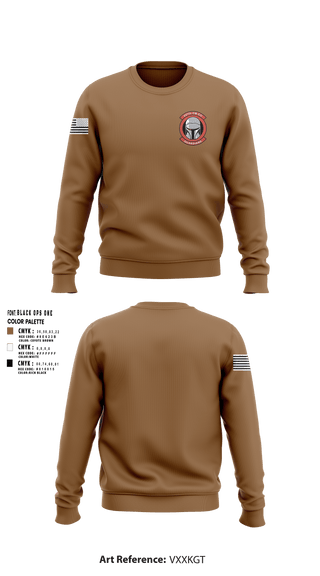 Crew Neck Sweatshirt, 637th Chemical Company, National Guard, Teamtime, Team time, sublimation, custom sports apparel, team uniforms, spirit wear, spiritwear, sports uniforms, custom shirts, team store, custom team store, fundraiser sports, apparel fundraiser