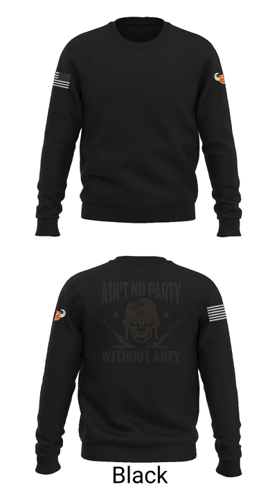 1-320th FA, Fox Battery 2295294 Crew Neck Sweatshirt - 25