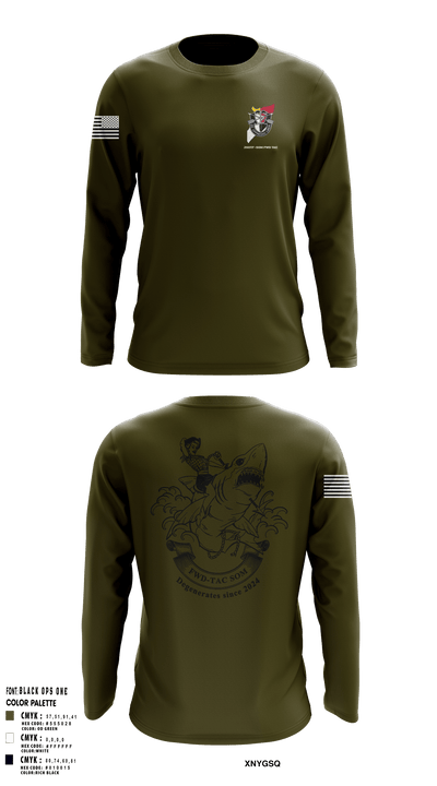 JSOTF-SOM FWD TAC 87386049 Long Sleeve Performance Shirt - 1