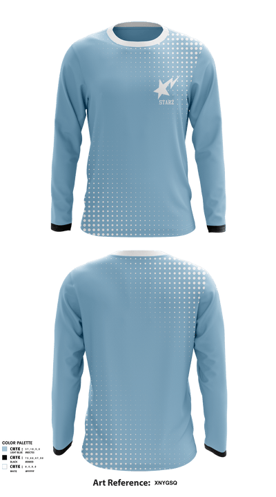Starz 915053 Long Sleeve Performance Shirt - 1