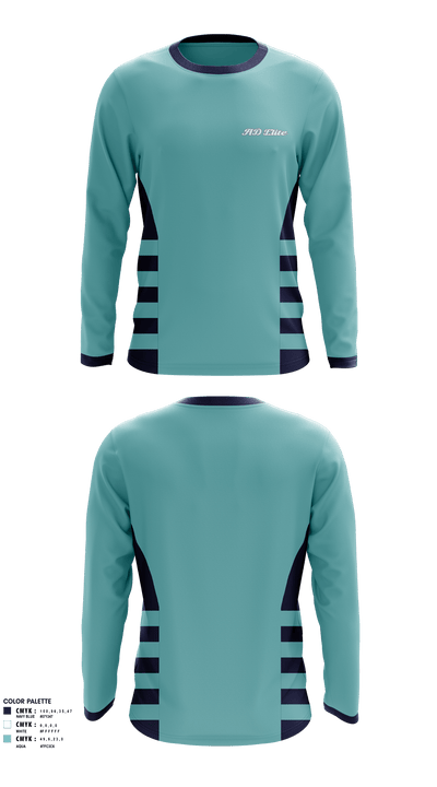 AD Elite 65255759 Long Sleeve Performance Shirt - 1