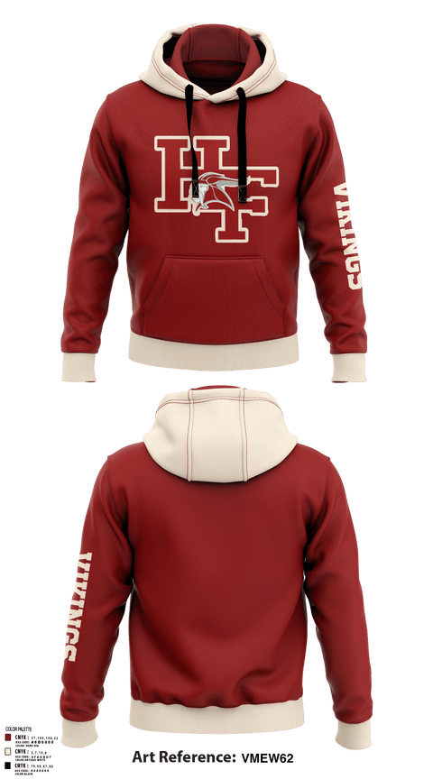 Hoodie, Vikings, Cheer, Teamtime, Team time, sublimation, custom sports apparel, team uniforms, spirit wear, spiritwear, sports uniforms, custom shirts, team store, custom team store, fundraiser sports, apparel fundraiser