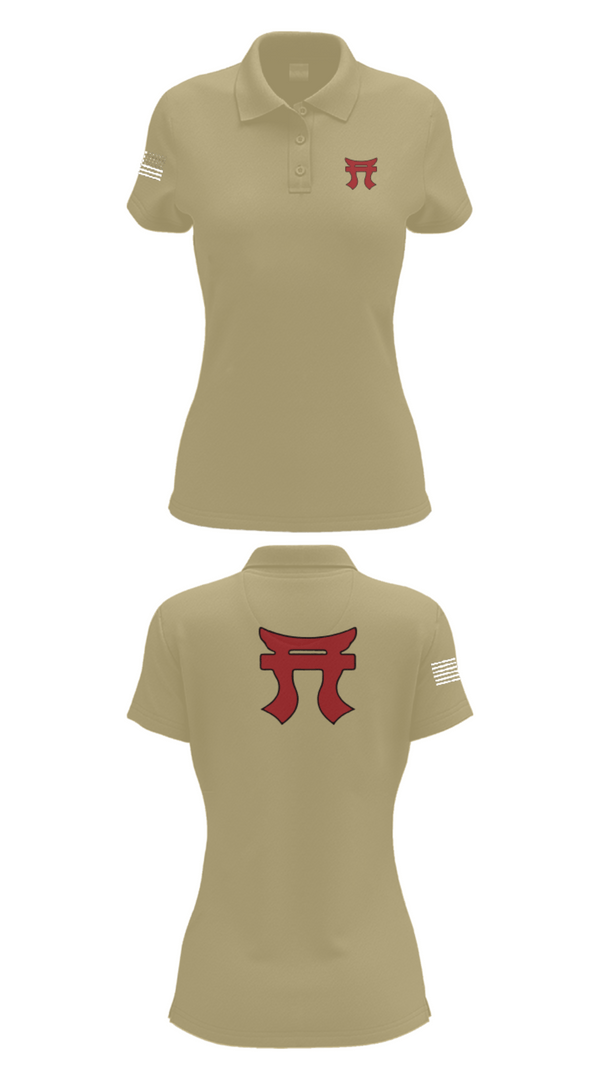 Women's Short Sleeve Performance Polo, 187th Iron Rakkasans, Army, Teamtime, Team time, sublimation, custom sports apparel, team uniforms, spirit wear, spiritwear, sports uniforms, custom shirts, team store, custom team store, fundraiser sports, apparel fundraiser