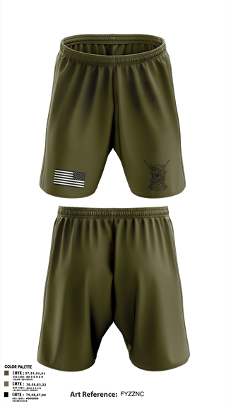 Athletic Shorts With Pockets, Range Company, Marines, Teamtime, Team time, sublimation, custom sports apparel, team uniforms, spirit wear, spiritwear, sports uniforms, custom shirts, team store, custom team store, fundraiser sports, apparel fundraiser