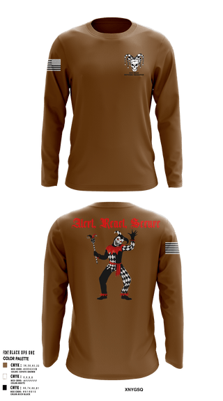 Long Sleeve Performance Shirt, 23 FSS823 Base Defense Squadron, , Teamtime, Team time, sublimation, custom sports apparel, team uniforms, spirit wear, spiritwear, sports uniforms, custom shirts, team store, custom team store, fundraiser sports, apparel fundraiser